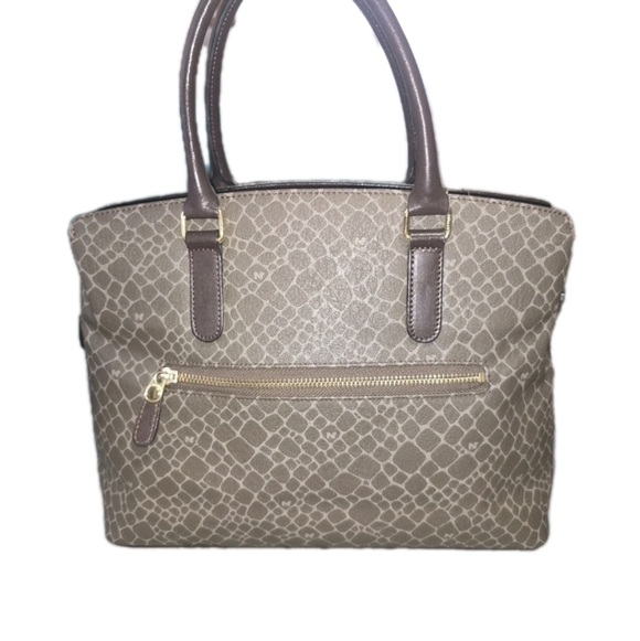 Classic Nina Ricci Brown Patterned Tote Bag - Picture 3 of 9